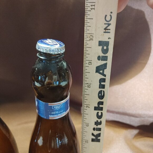 Bud Light Bowling Pin Amber Beer Bottle (Empty) - Picture 6 of 6